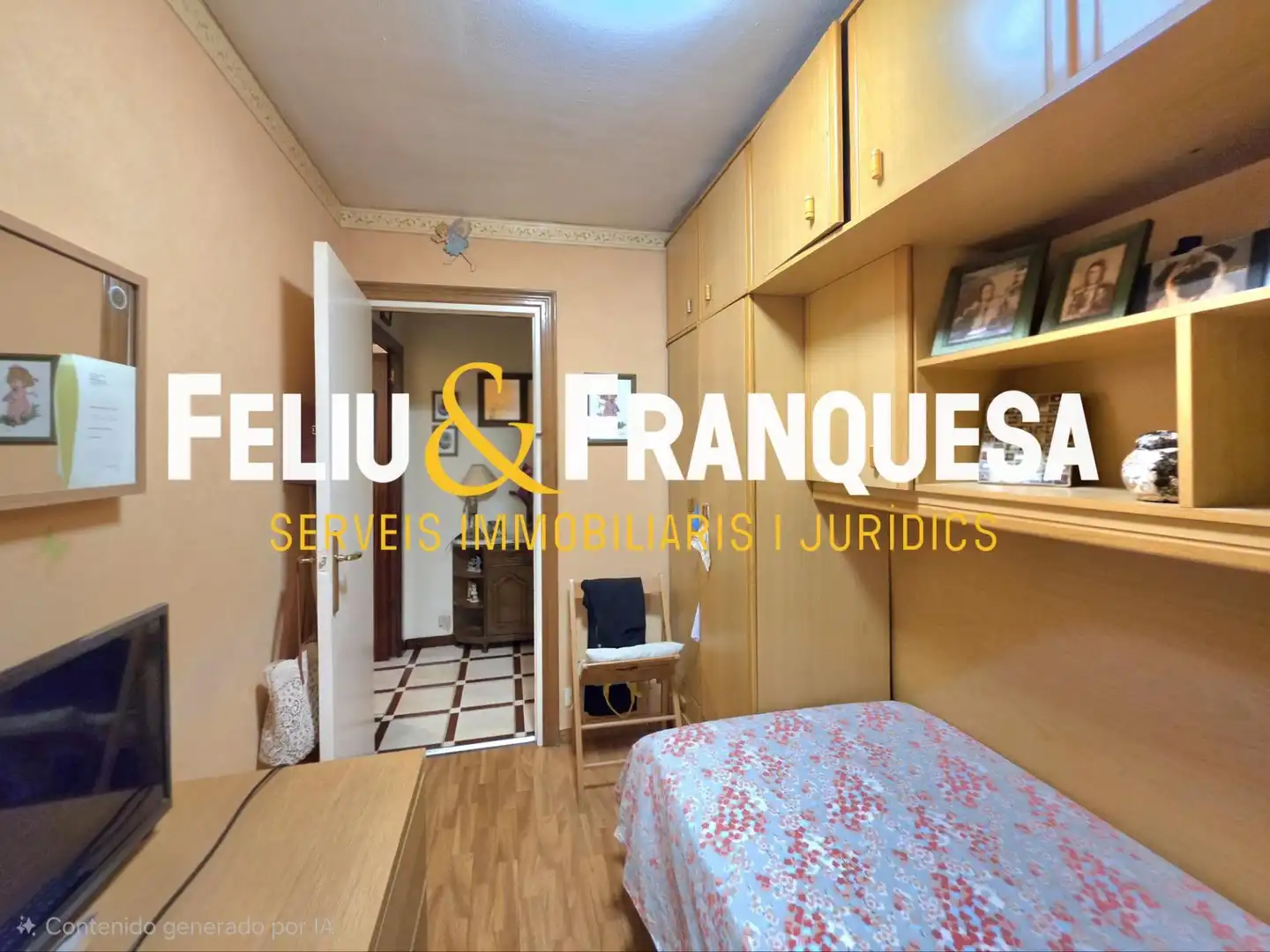 Bedroom of Flat for sale in El Coll