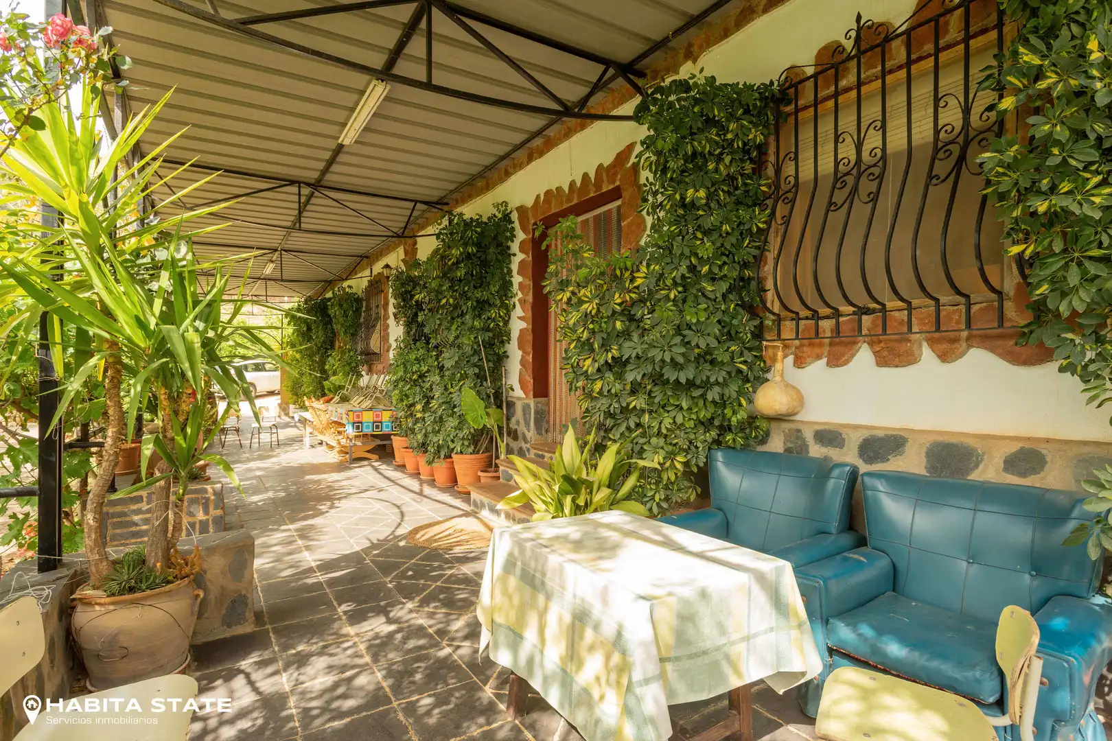 Terrassa de Finca rústica en venda en Canjáyar amb Jardí privat i Moblat