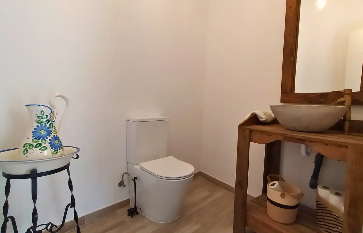 Baño de Casa o chalet en venta en Los Santos de la Humosa con Jardín privado, Terraza y Trastero