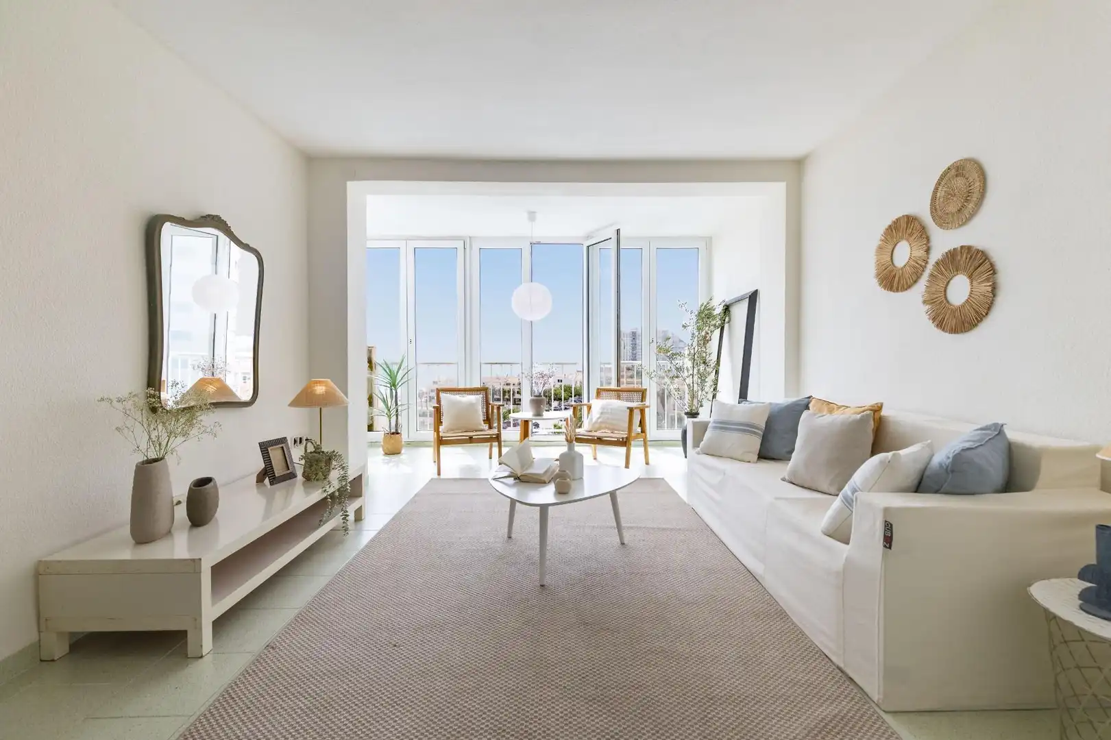 Sala de estar de Apartamento en venta en Valencia con Jardín privado y Piscina comunitaria