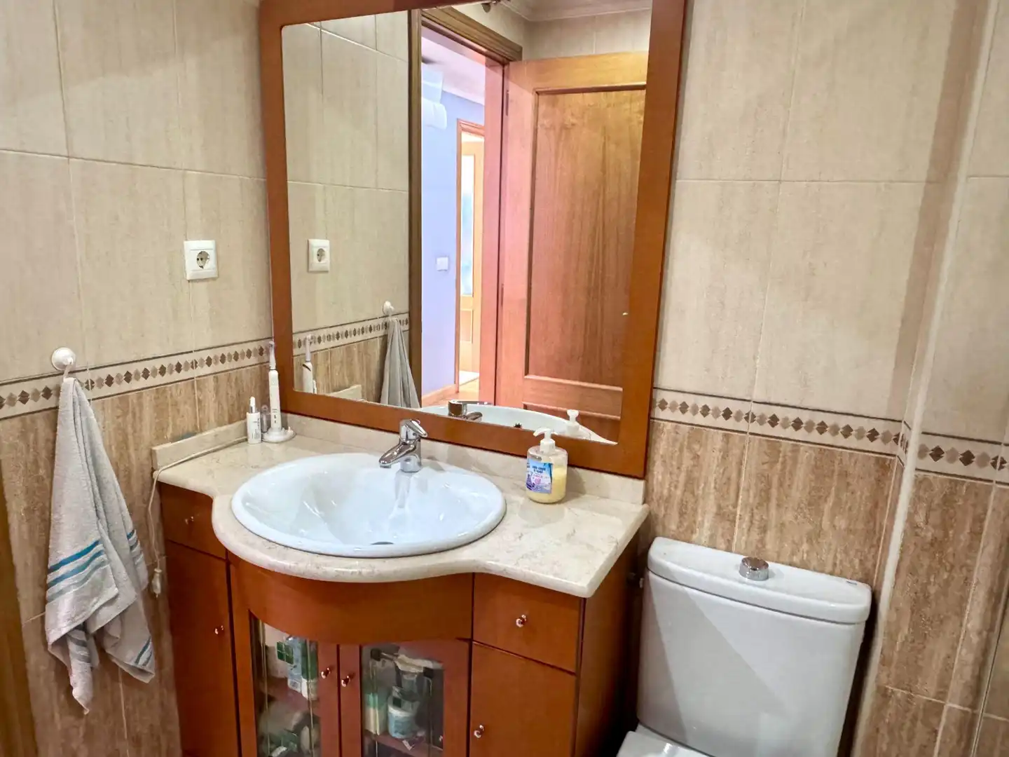 Bathroom of Flat for sale in Entrambasaguas  with Air Conditioner, Heating and Private garden