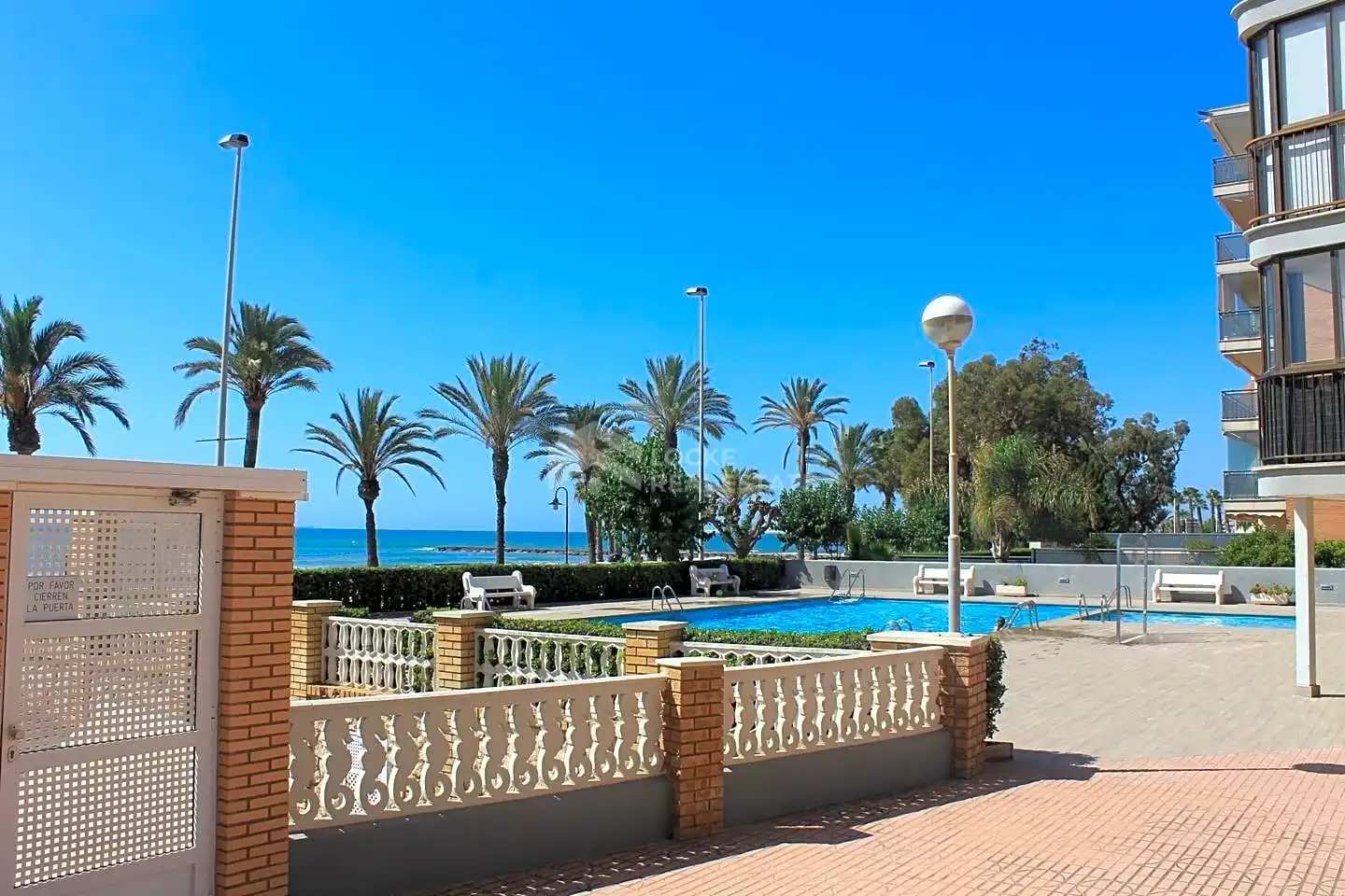 Jardín de Apartamento de alquiler en Benicasim / Benicàssim con Terraza, Piscina y Piscina comunitaria