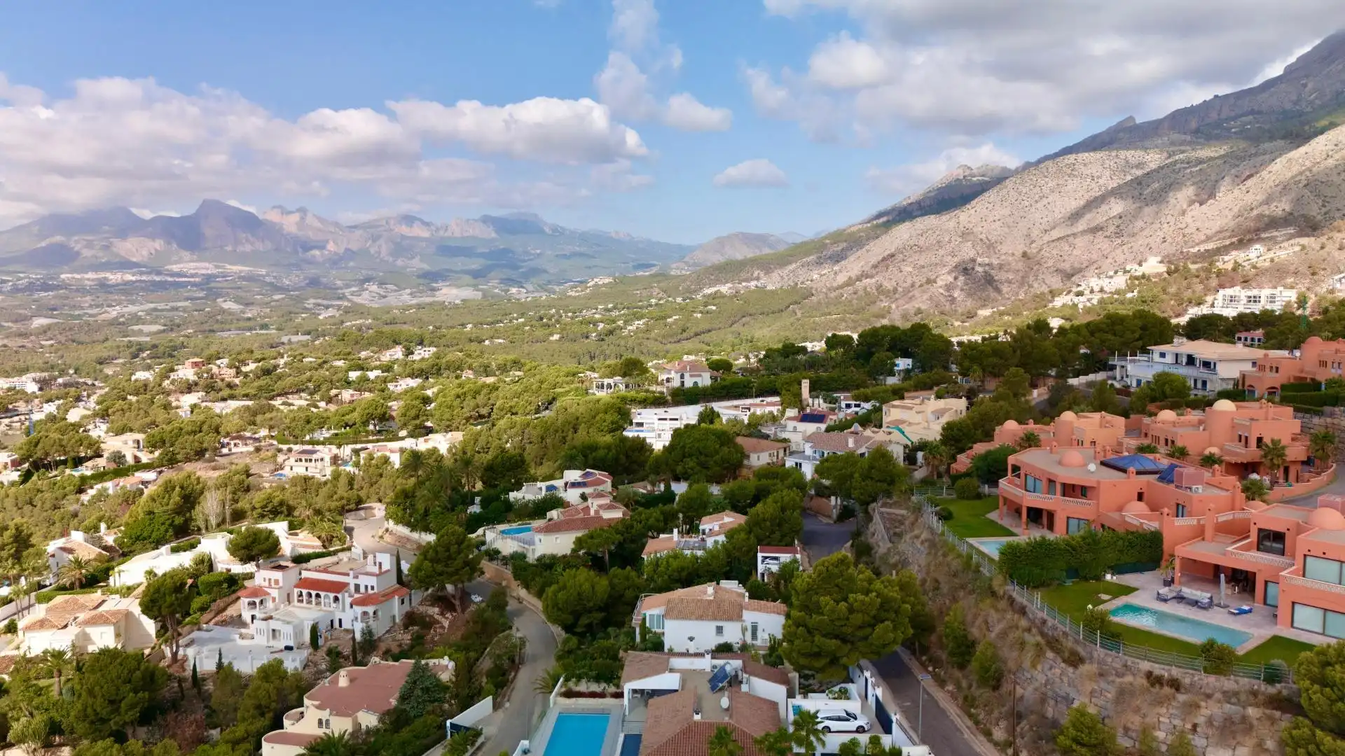 Vista exterior de Residencial en venta en Altea