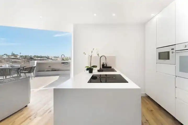 Cocina de Ático en venta en Arona con Terraza, Piscina y Amueblado