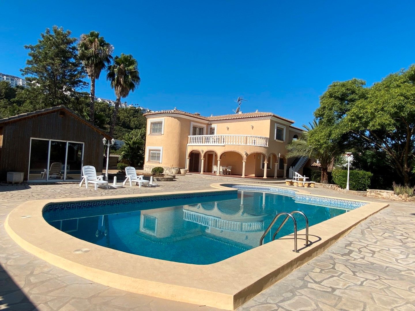 Piscina de Casa o chalet de alquiler en Dénia