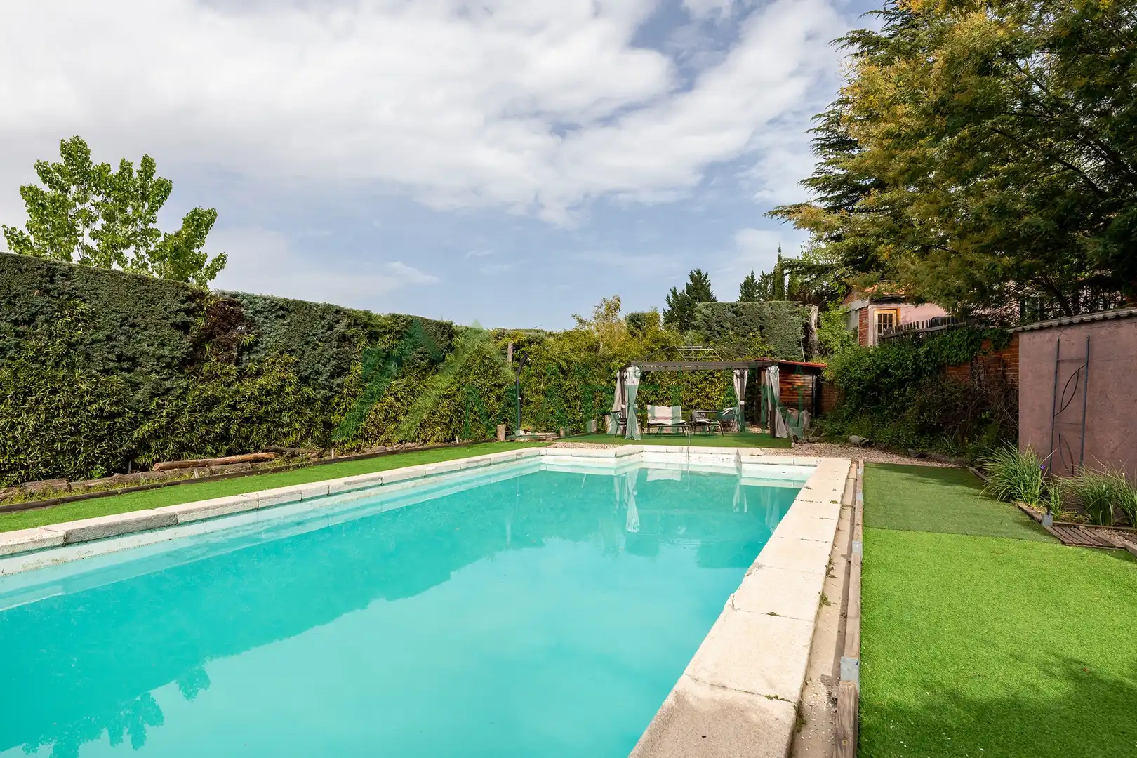 Piscina de Casa o chalet en venta en Las Rozas de Madrid con Aire acondicionado, Calefacción y Jardín privado