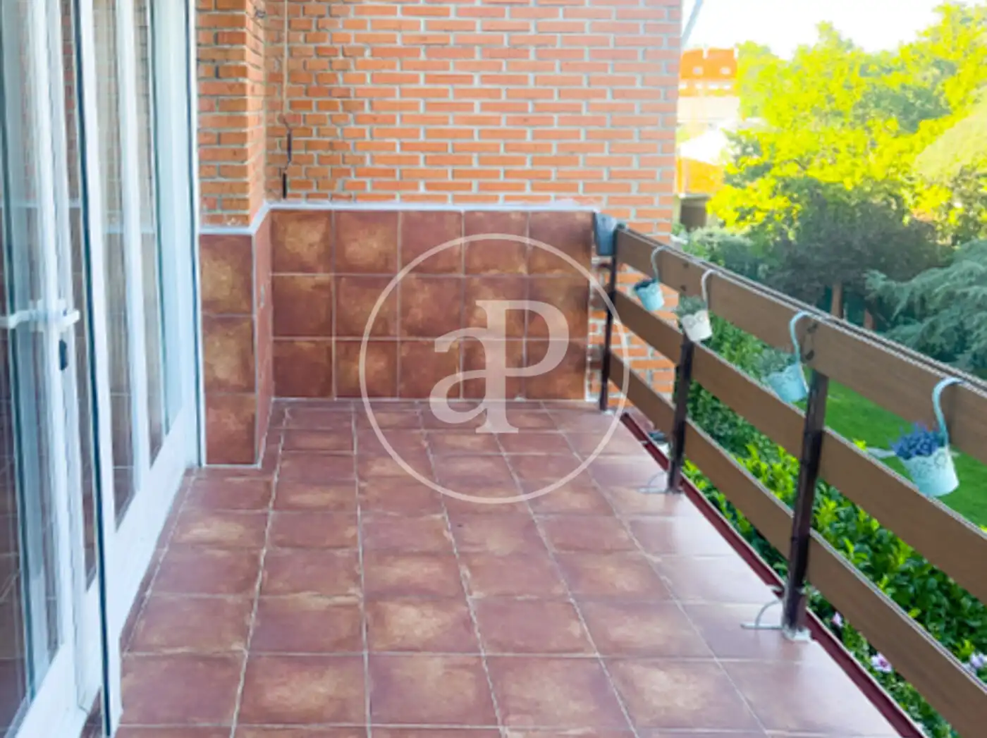 Terrassa de Casa adosada en venda en Pozuelo de Alarcón amb Aire condicionat, Calefacció i Terrassa