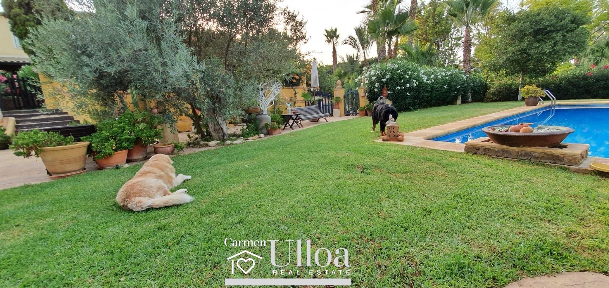 Jardí de Casa o xalet en venda en Alicante / Alacant amb Jardí privat, Terrassa i Traster