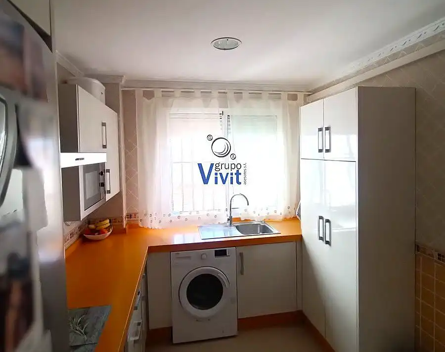 Küche von Wohnung zum Verkauf in Alcalá de Guadaira mit Klimaanlage und Balkon