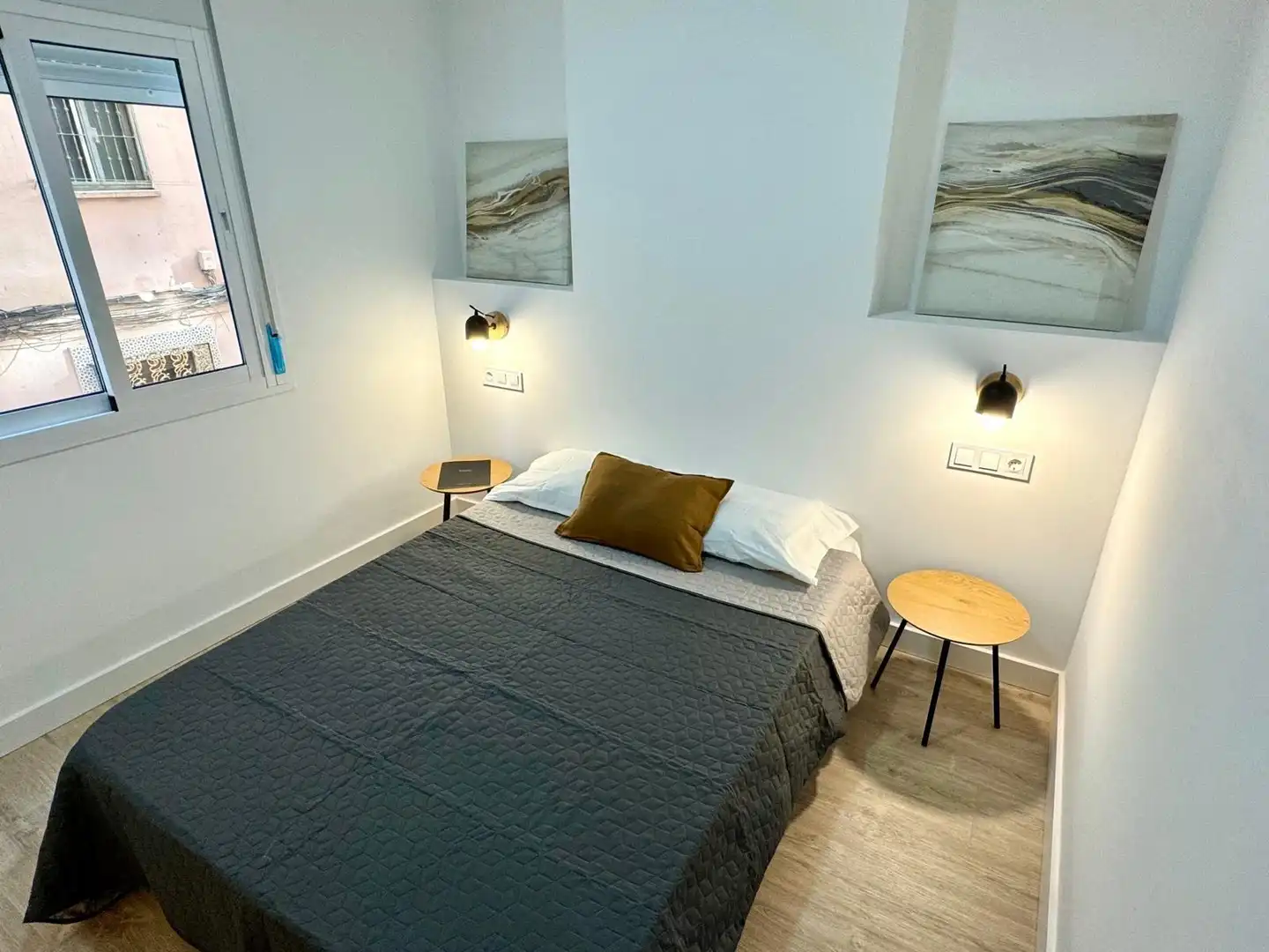 Schlafzimmer von Wohnungen zum Verkauf in Málaga mit Klimaanlage, Terrasse und Balkon