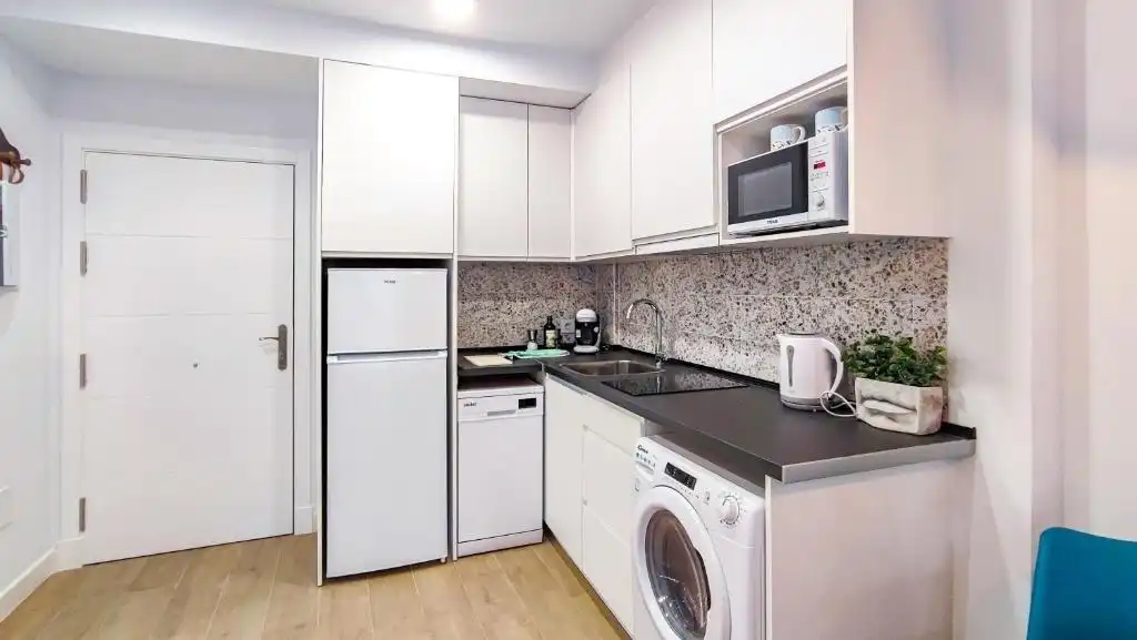 Kitchen of Apartments for sale in Marbella  with Air Conditioner, Heating and Private garden