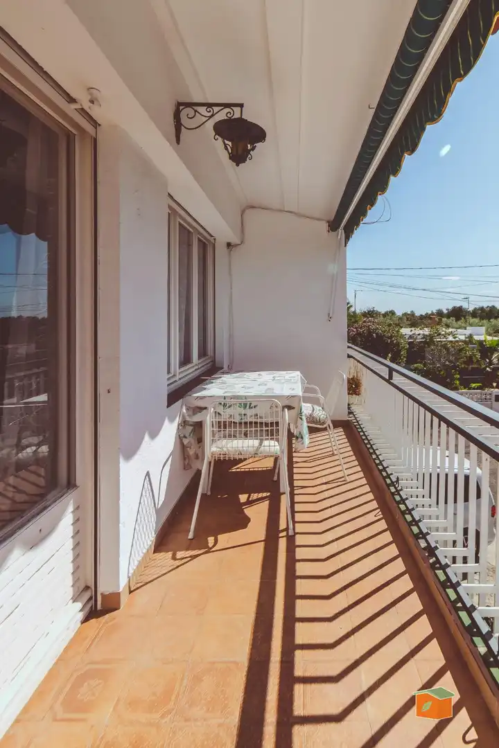 Terrassa de Casa adosada en venda en Alcanar amb Jardí privat, Terrassa i Moblat