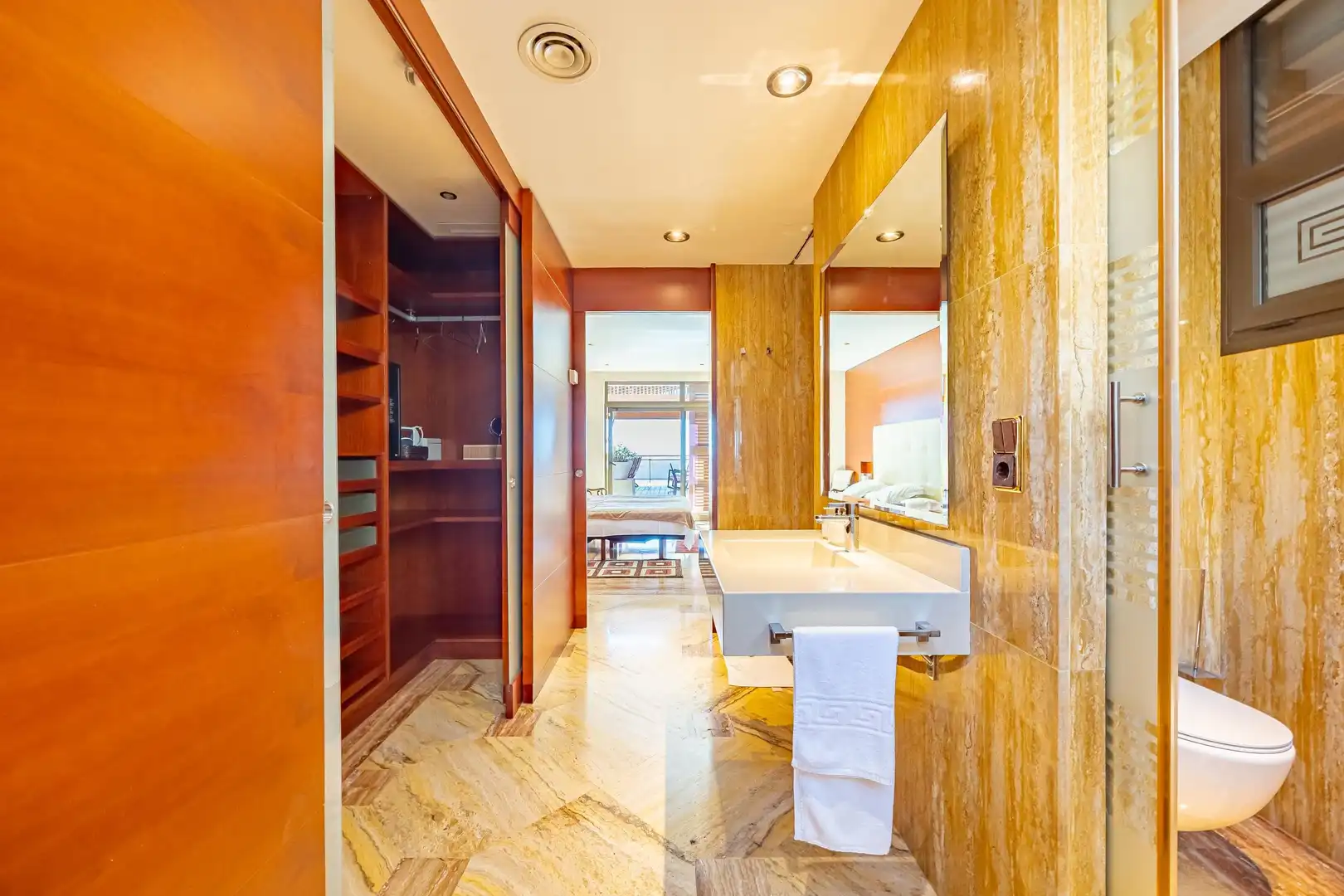 Baño de Casa o chalet en venta en San Bartolomé de Tirajana con Aire acondicionado, Jardín privado y Terraza
