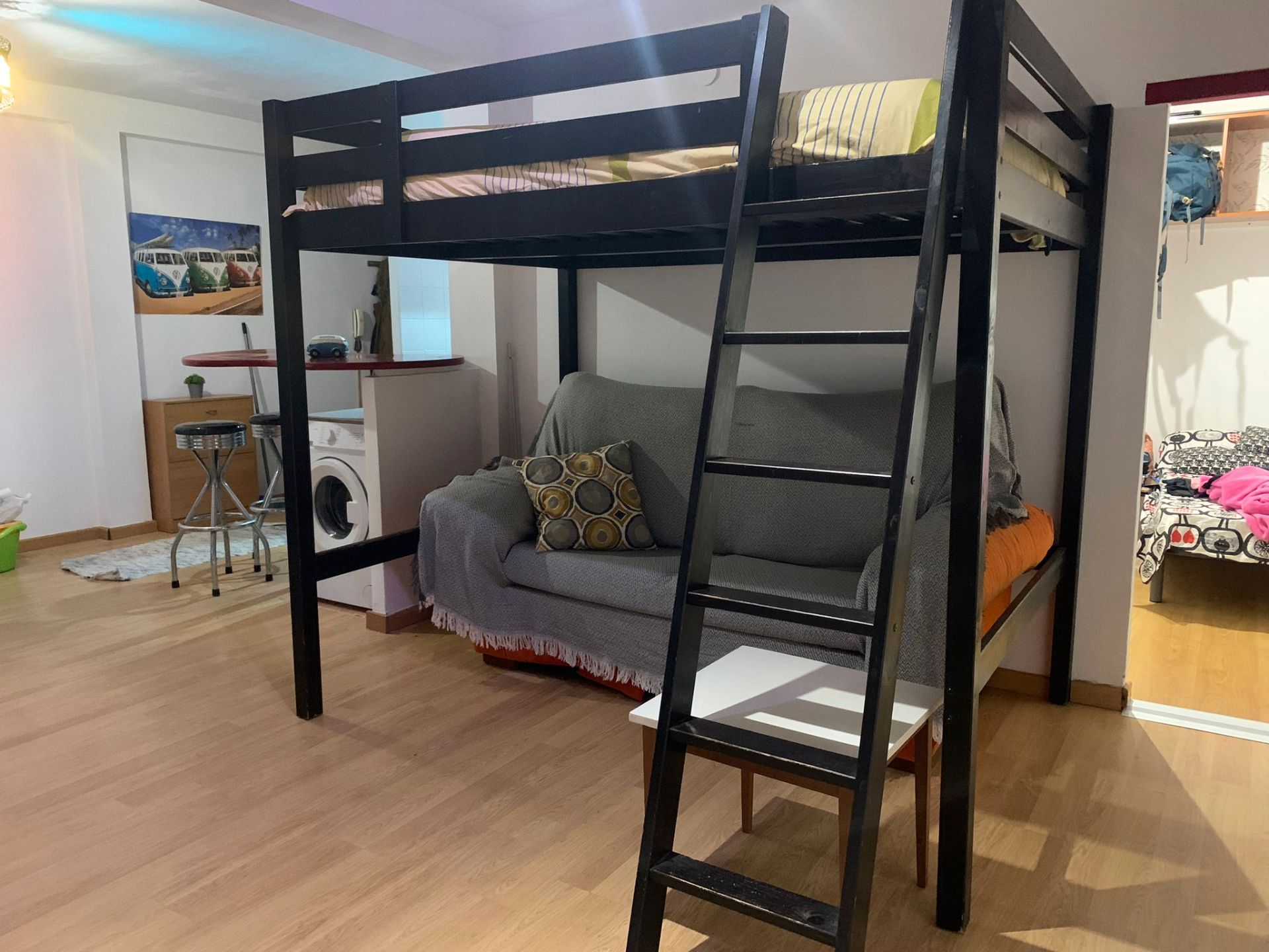 Bedroom of Apartment for sale in Ferrol  with Parquet flooring, Furnished and Oven