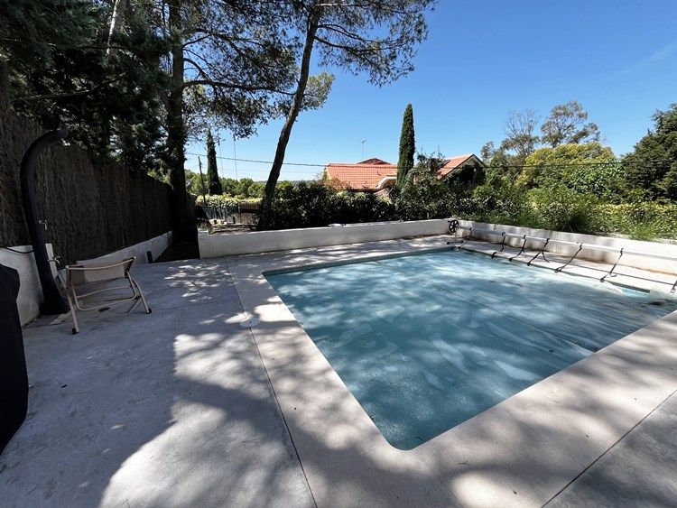 Swimming pool of House or chalet to rent in Torrelodones  with Air Conditioner, Heating and Private garden