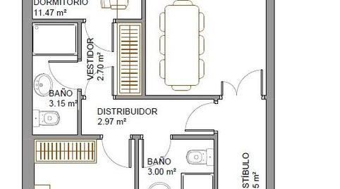 Photo 3 of Flat for sale in Los Surcos, El Cristo, Palencia Capital