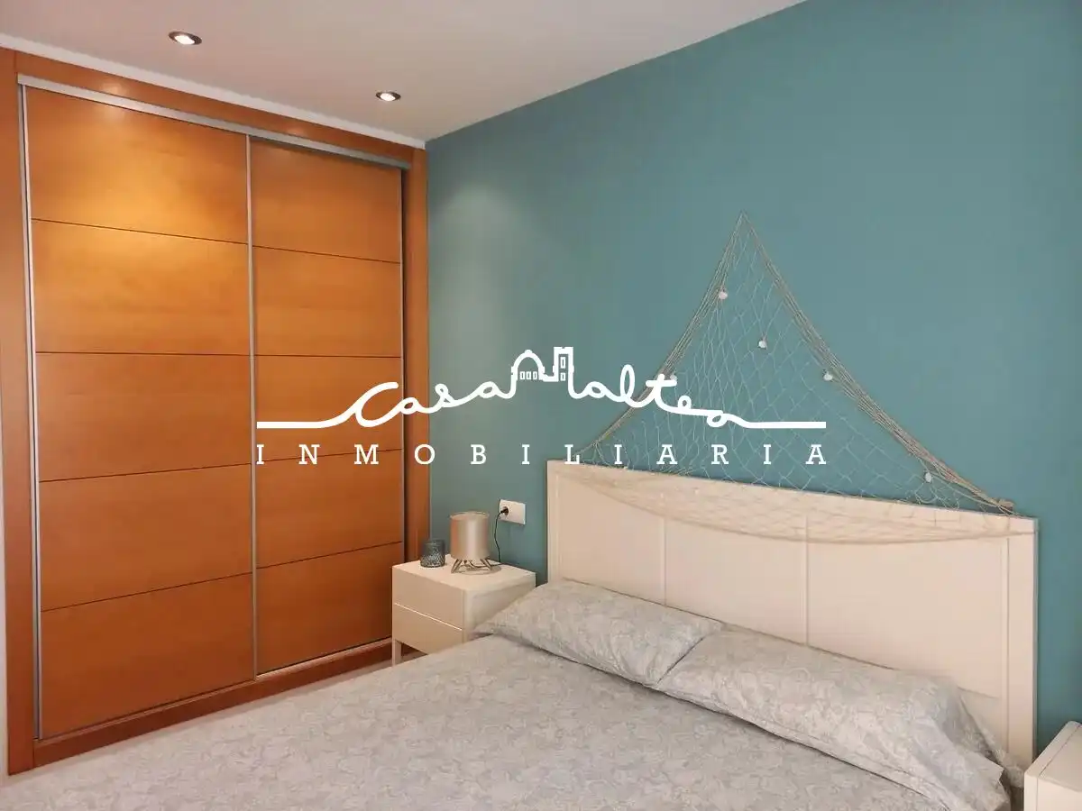 Schlafzimmer von Wohnungen zur Miete in Altea mit Privatgarten, Möbliert und Balkon
