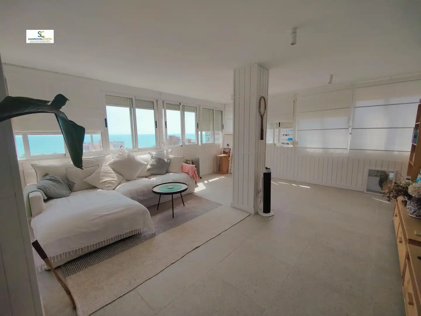 Wohnzimmer von Wohnung zur Miete in Alicante / Alacant mit Klimaanlage und Möbliert