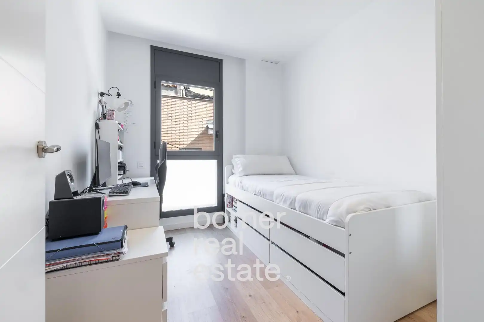 Bedroom of Flat for sale in Terrassa  with Air Conditioner, Heating and Parquet flooring