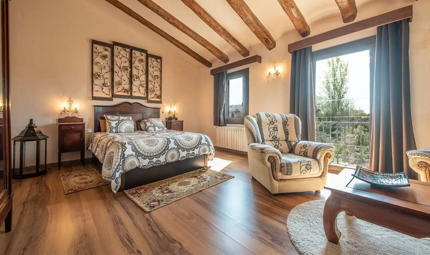 Habitación de Casa o chalet en venta en Vilobí del Penedès con Aire acondicionado, Calefacción y Terraza