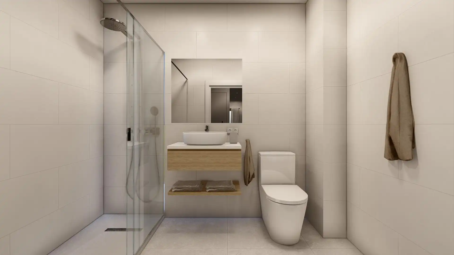 Baño de Ático en venta en Torre-Pacheco con Terraza y Piscina comunitaria