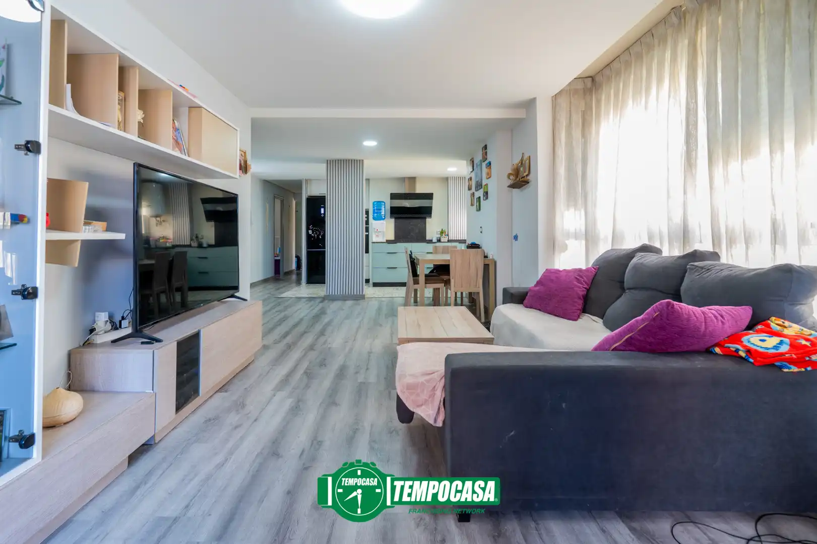 Sala de estar de Piso en venta en Silla con Aire acondicionado, Calefacción y Amueblado