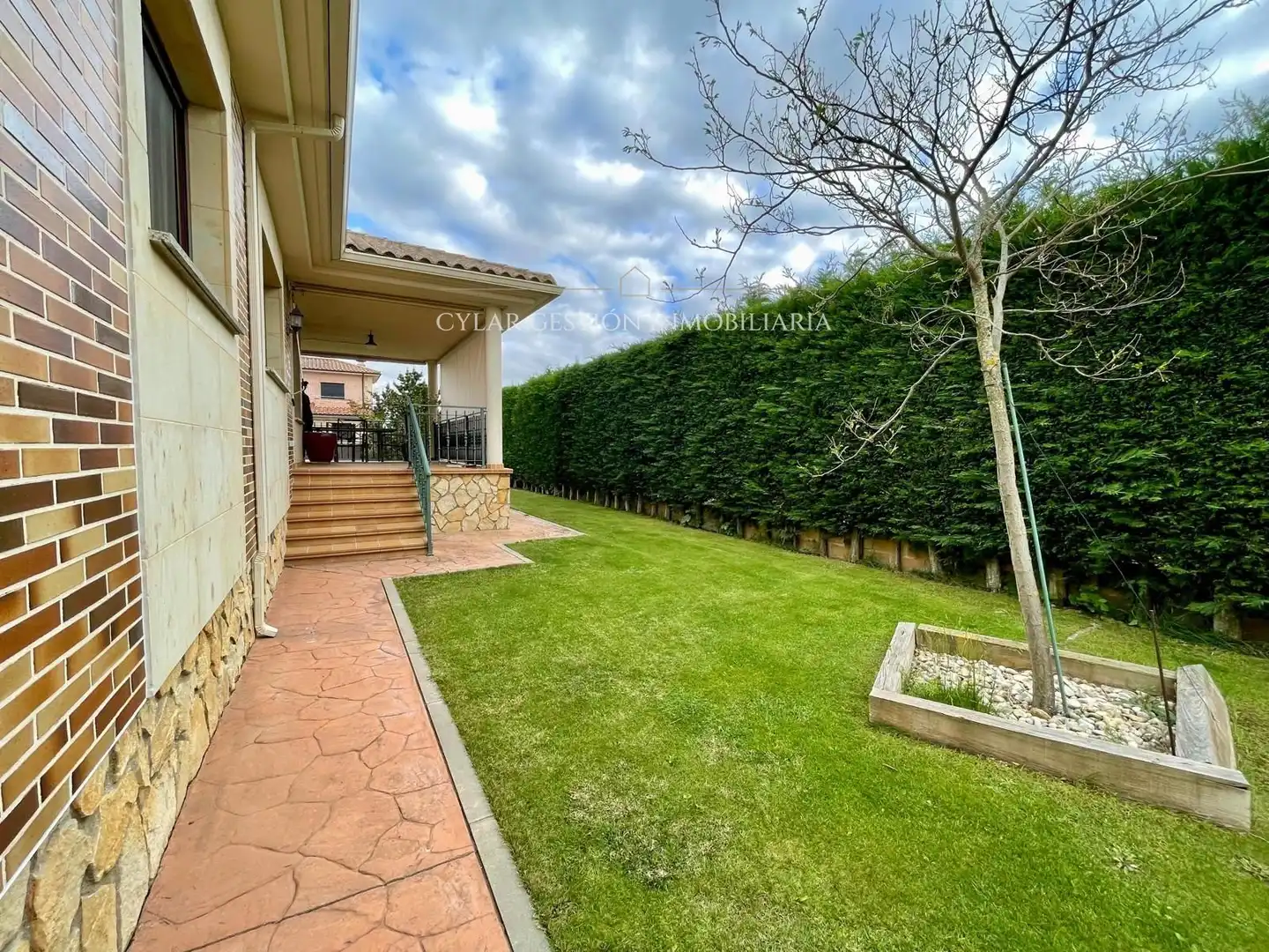 Jardín de Casa o chalet en venta en San Cristóbal de la Cuesta con Calefacción, Parquet y Terraza