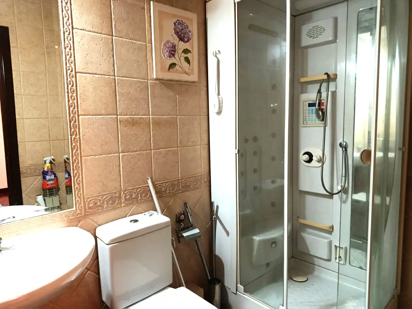 Baño de Piso de alquiler en Santander con Calefacción y Amueblado