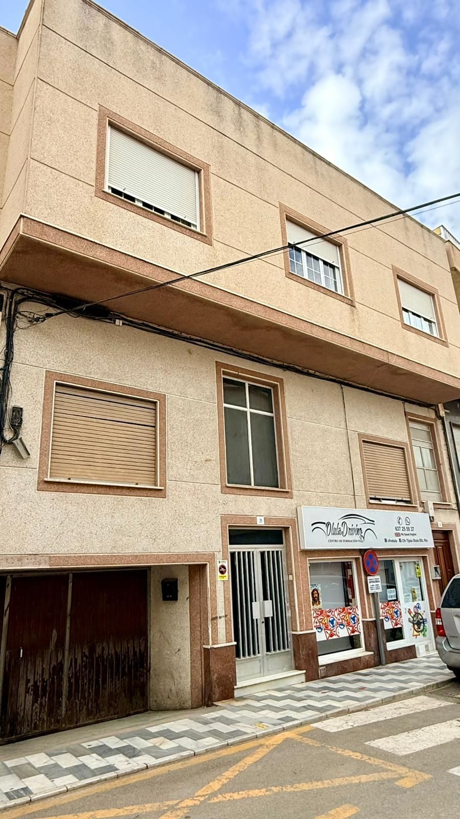 Vista exterior de Piso en venta en Olula del Río con Jardín privado y Piscina