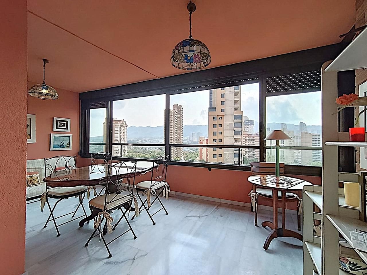 Menjador de Apartament en venda en Benidorm amb Aire condicionat, Calefacció i Terrassa