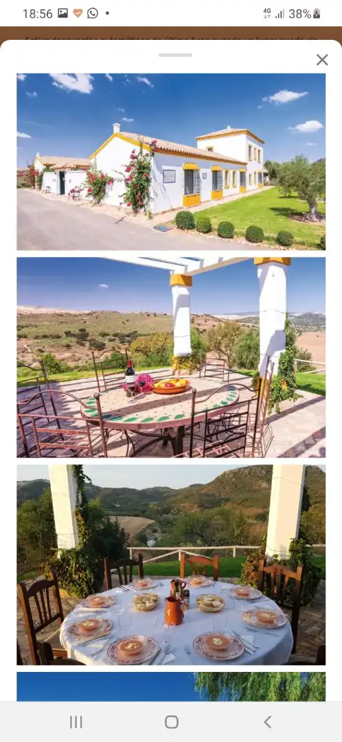 Terrassa de Finca rústica en venda en Puerto Serrano amb Aire condicionat, Calefacció i Jardí privat