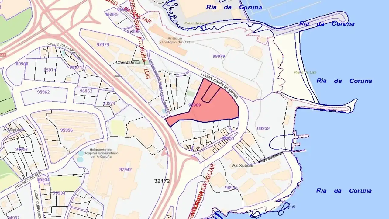 Terreno en venta en A Coruña Capital 