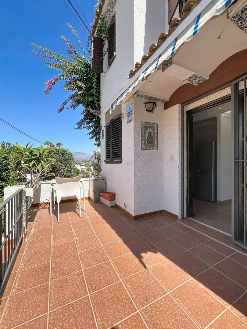 Terraza de Casa o chalet en venta en L'Alfàs del Pi con Aire acondicionado, Jardín privado y Terraza