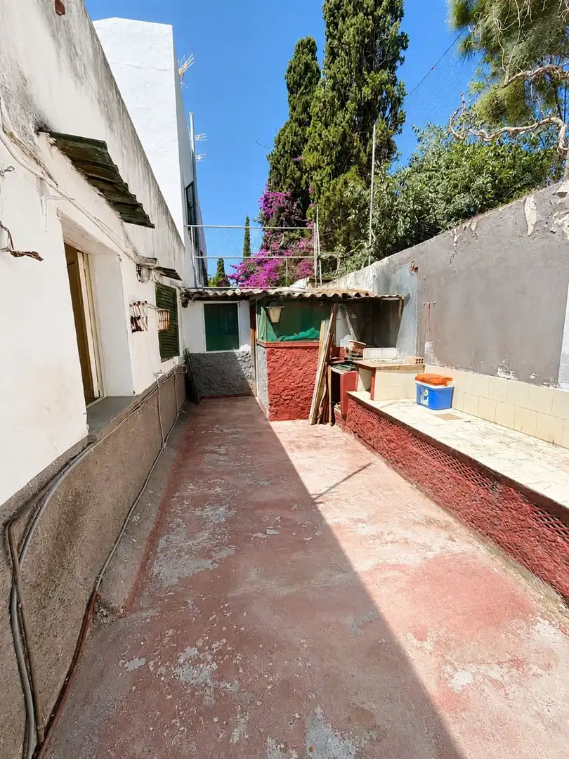 Vista exterior de Casa adosada en venta en  Palma de Mallorca con Aire acondicionado, Terraza y Trastero