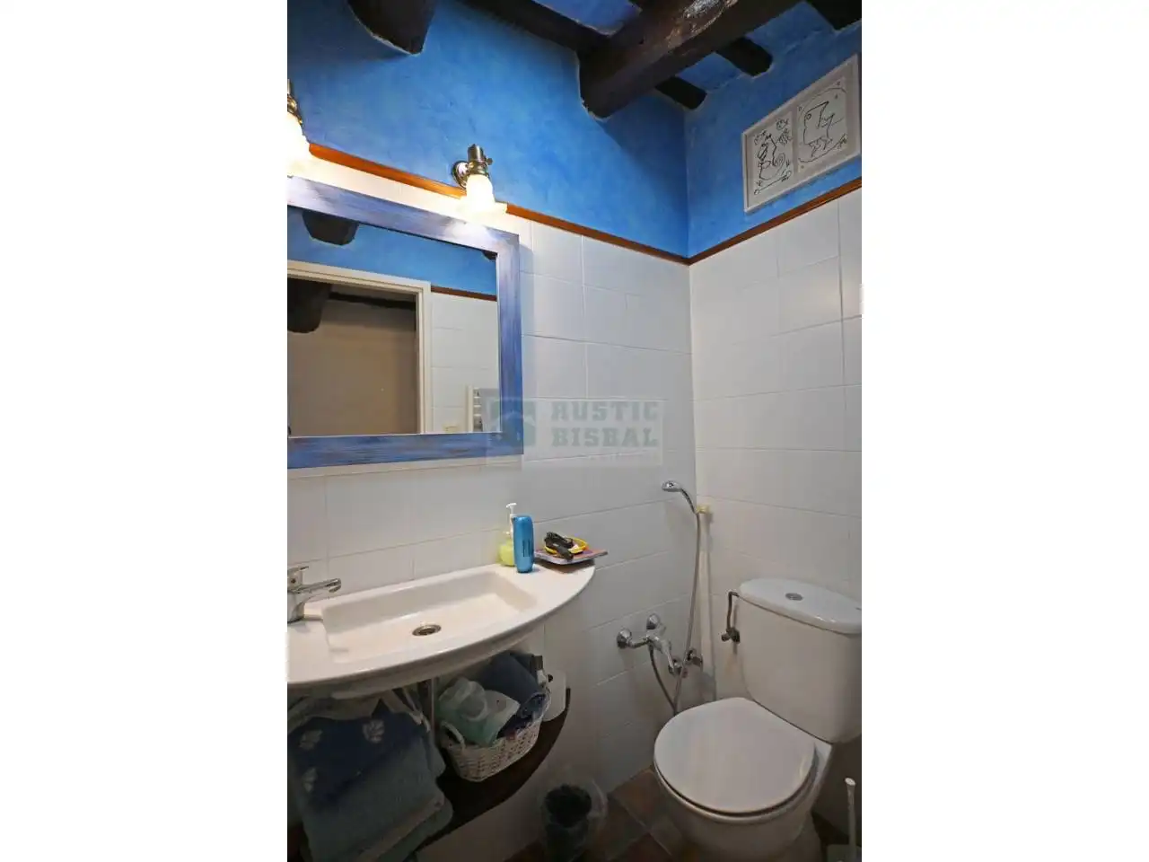 Baño de Finca rústica en venta en Bellcaire d'Empordà con Aire acondicionado y Calefacción