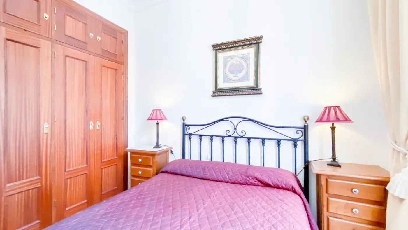 Bedroom of Flat for rent in Málaga  with Air Conditioner, Parquet flooring and Furnished
