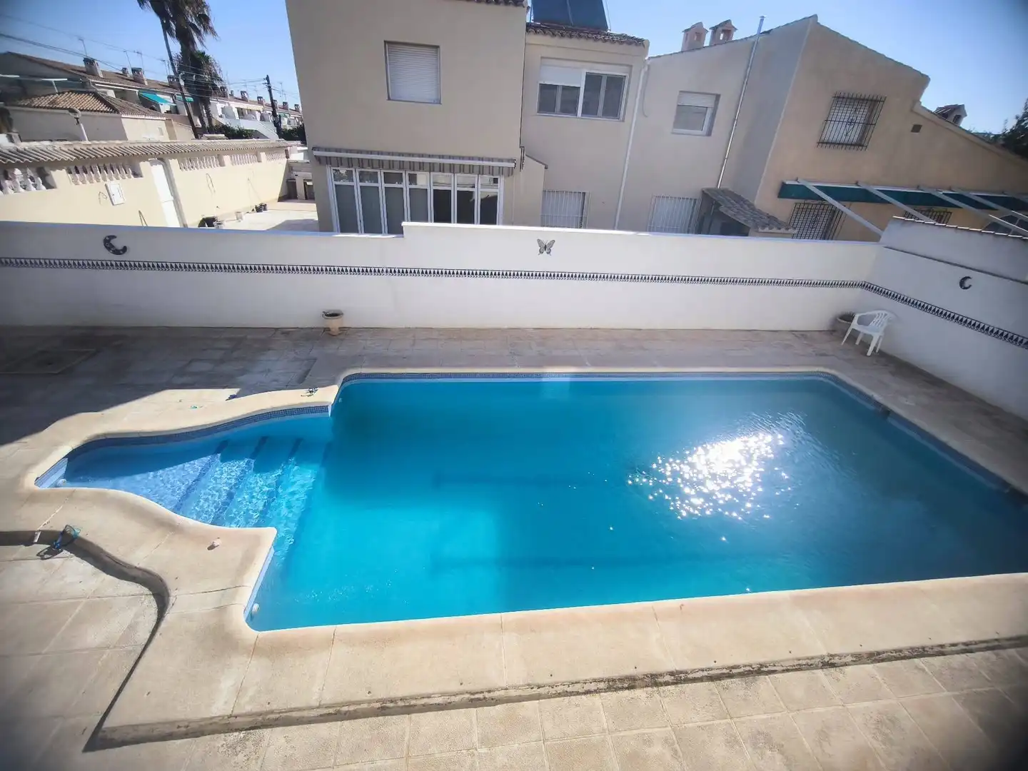Piscina de Casa adosada en venta en Orihuela con Aire acondicionado, Calefacción y Jardín privado