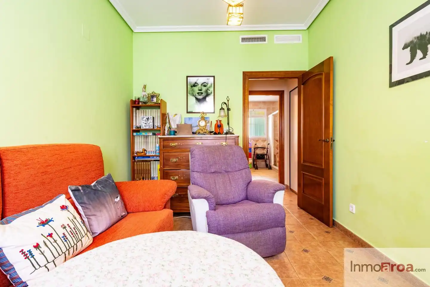 Sala d'estar de Casa o xalet en venda en Bétera amb Calefacció, Jardí privat i Terrassa
