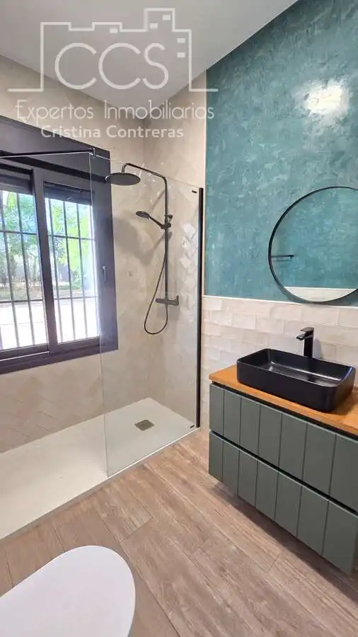 Bathroom of Country homes for sale in Pilas  with Air Conditioner, Terrace and Storage room