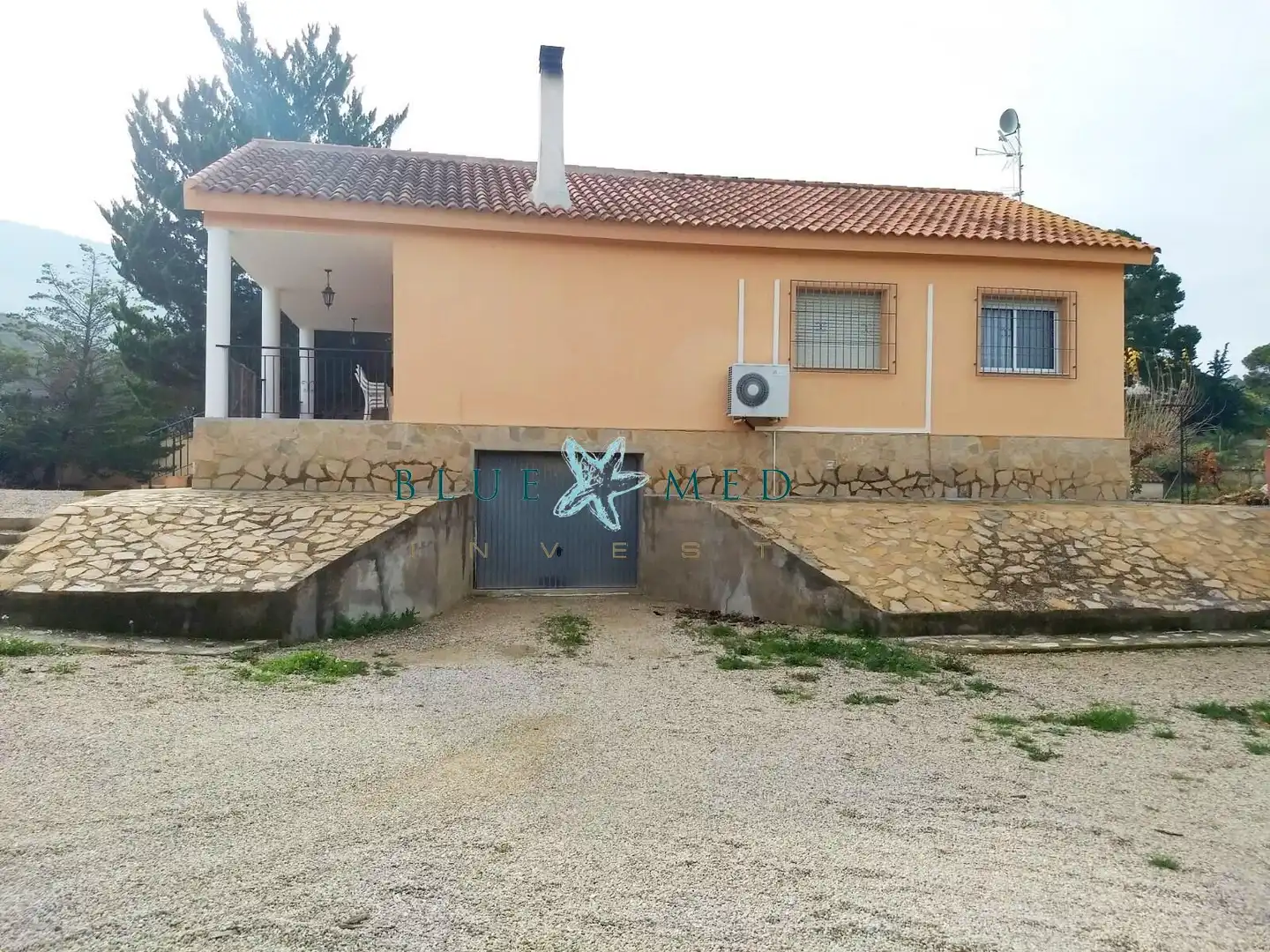 Vista exterior de Casa o chalet en venta en Lorca con Aire acondicionado, Calefacción y Jardín privado