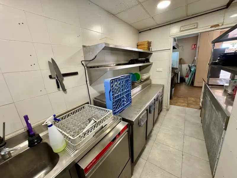 Küche von Geschaftsraum zum Verkauf in Cullera mit Terrasse, Möbliert und Alarm