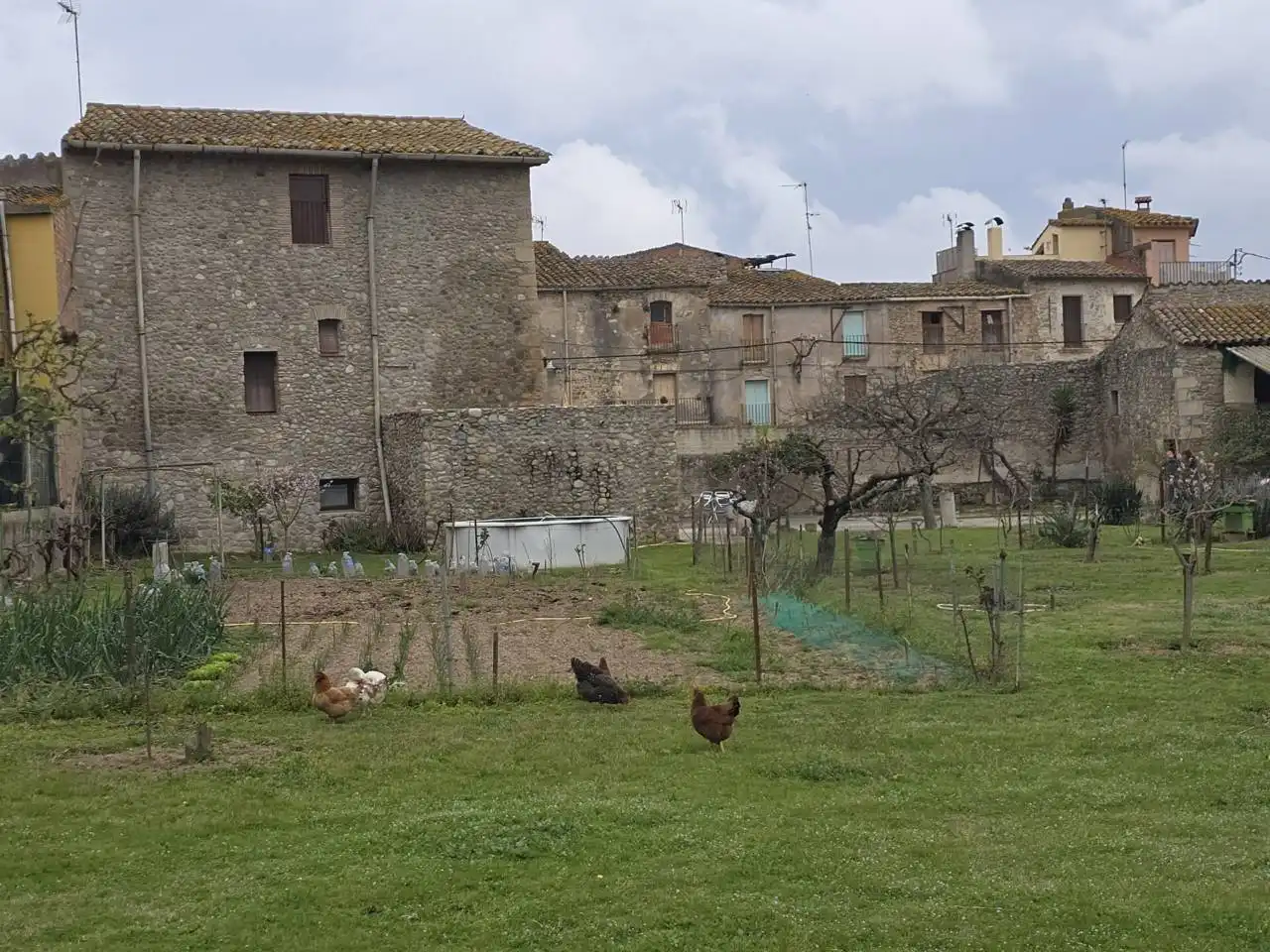 Vista exterior de Casa o xalet en venda en Cervià de Ter amb Calefacció, Jardí privat i Terrassa