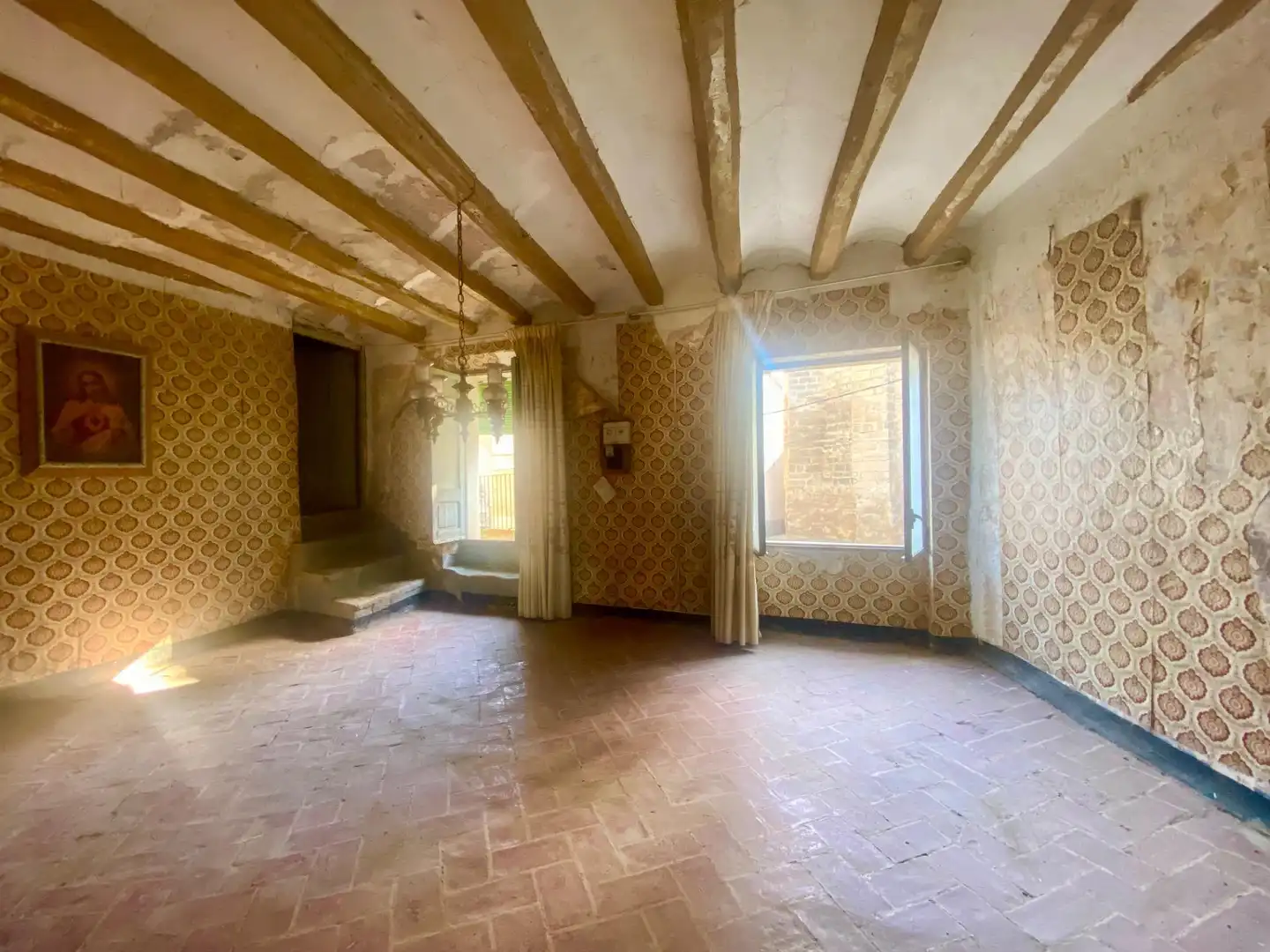 Comedor de Finca rústica en venta en Sarroca de Lleida con Terraza