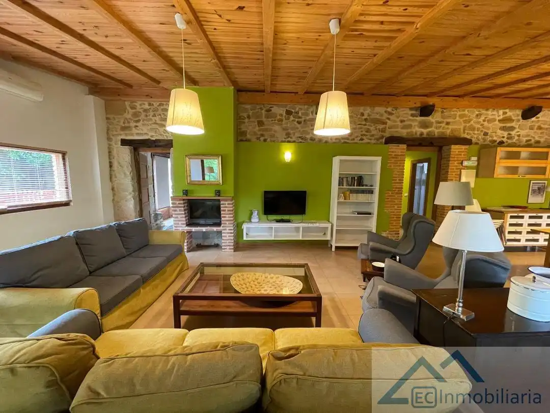Living room of Houses for sale in Ribamontán al Mar  with Heating, Swimming Pool and Furnished