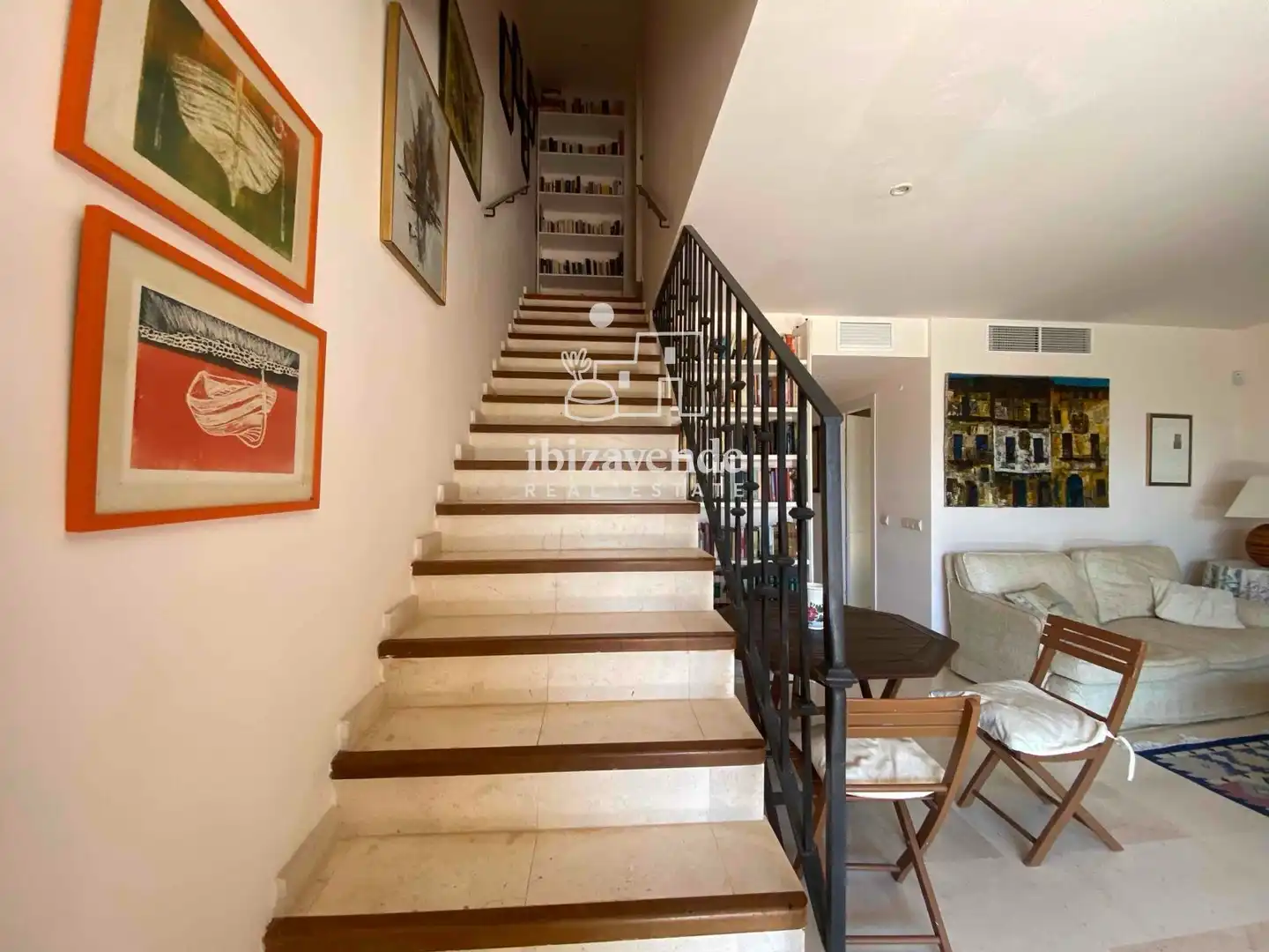 Dúplex de alquiler en Sant Antoni de Portmany con Aire acondicionado, Jardín privado y Terraza