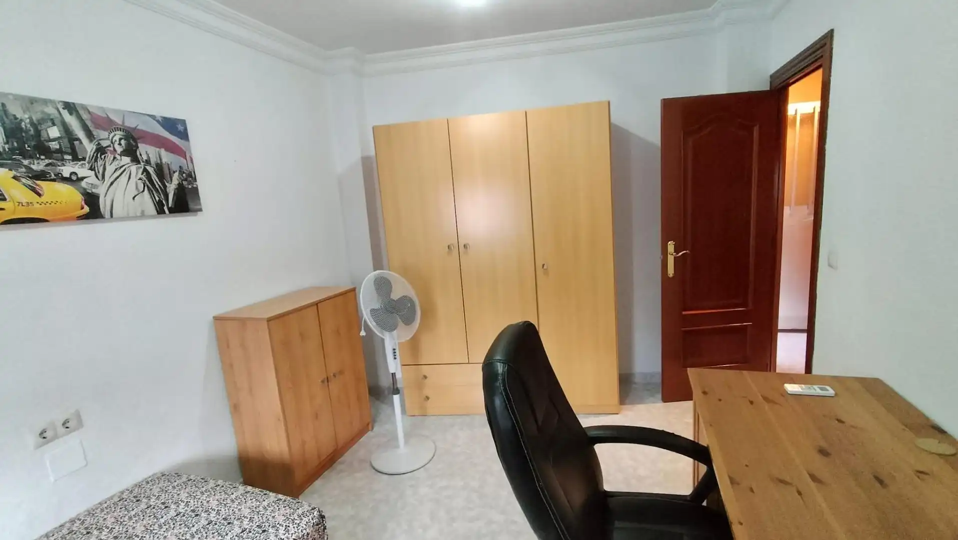 Habitación de Piso para compartir en Málaga con Aire acondicionado, Calefacción y Terraza