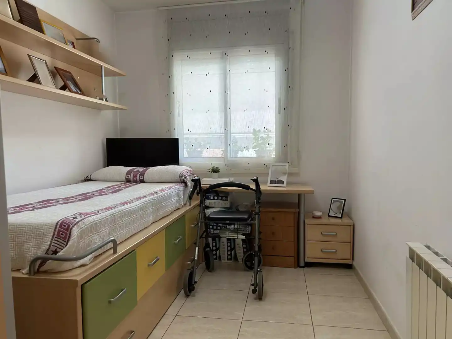 Bedroom of Flat for sale in Hostalric  with Heating, Terrace and Furnished