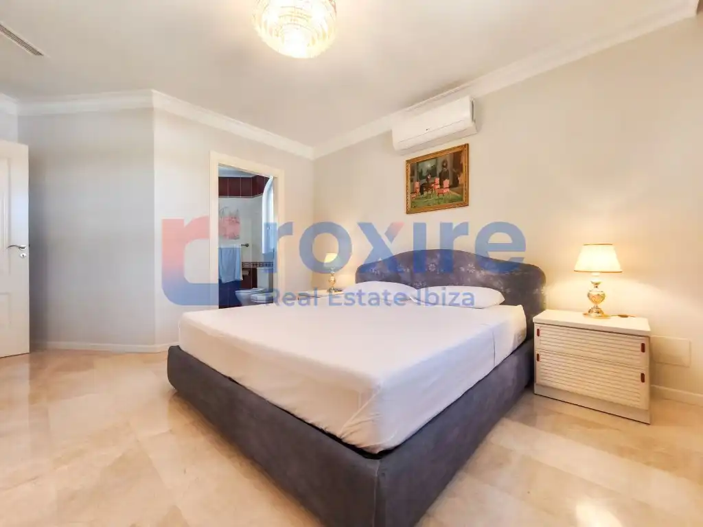 Bedroom of Houses for rent in Sant Josep de sa Talaia  with Air Conditioner, Private garden and Terrace