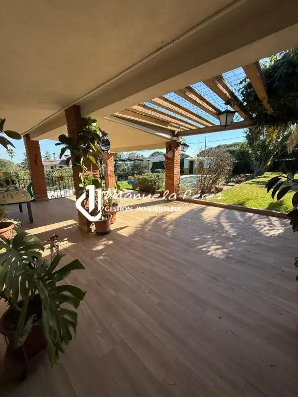 Terrassa de Casa o xalet en venda en Casar de Cáceres