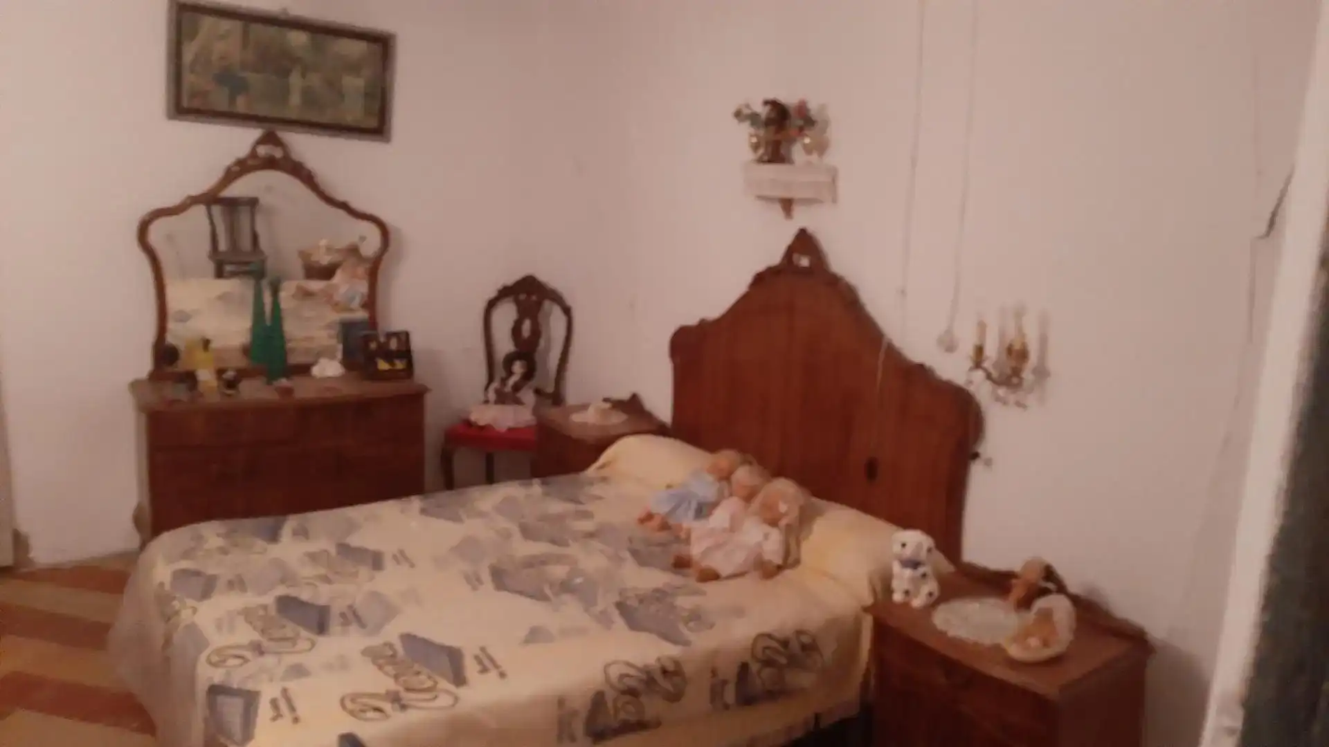 Dormitori de Casa adosada en venda en Cihuela amb Moblat, Rentadora i TV